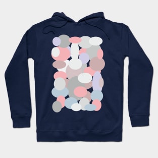 Multicolored "pebbles". Hoodie